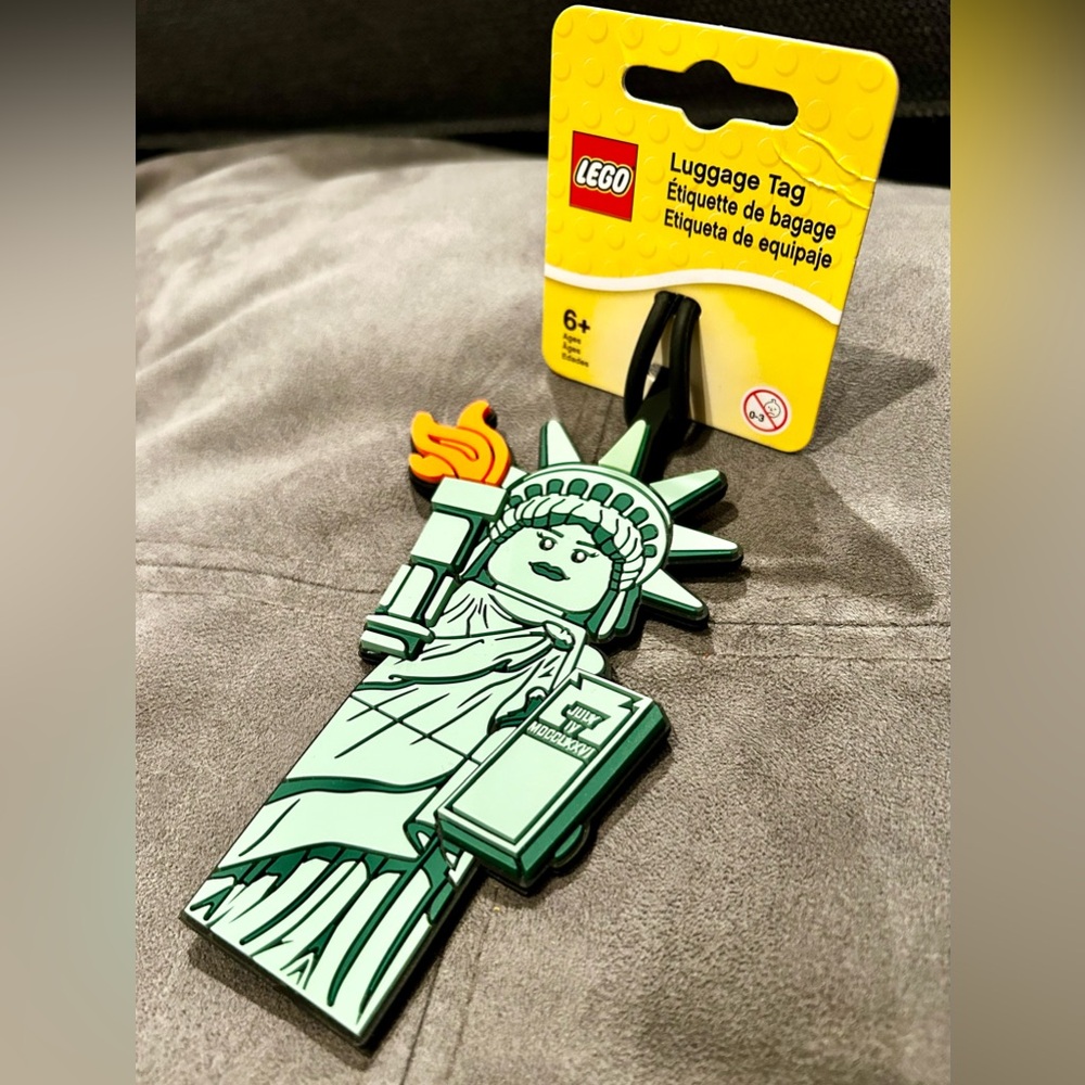 SOLD LEGO® Statue of Liberty Bag/Luggage Tag